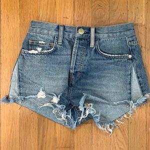 Current/Elliott mini denim shorts